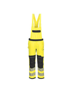 Ogrodniczki trudnopalne Portwest FR420 Modaflame PW3 Żółty/Czarny