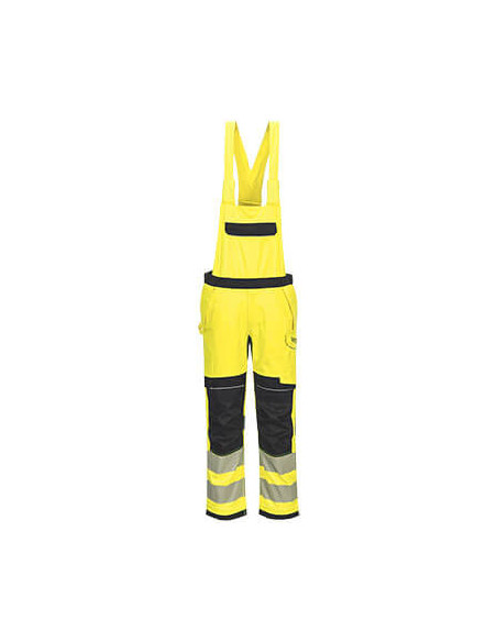 Ogrodniczki trudnopalne Portwest FR420 Modaflame PW3 Żółty/Czarny