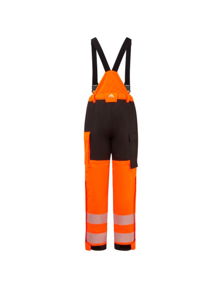 Zimowe spodnie trudnopalne ostrzegawcze Portwest FR426 Modaflame Rain PW3 | ToSafe
