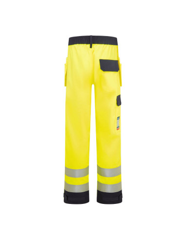 Spodnie trudnopalne ostrzegawcze Portwest FR440 Bizflame Work HV z kaburami | ToSafe