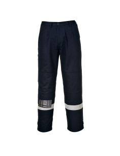 Damskie spodnie trudnopalne Portwest FR445 Bizflame Work Granatowy