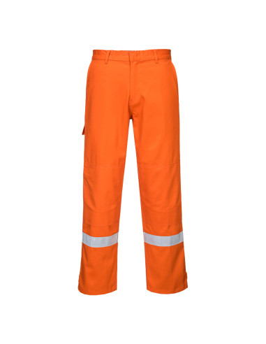 Damskie spodnie trudnopalne Portwest FR445 Bizflame Work Pomarańczowy