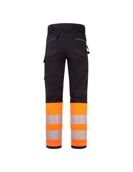 Spodnie trudnopalne ostrzegawcze Portwest FR451 Modaflame Work PW3 klasa 1 | ToSafe