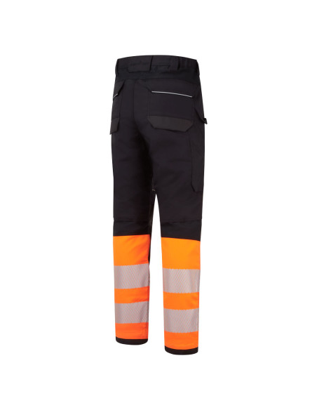 Spodnie trudnopalne ostrzegawcze Portwest FR451 Modaflame Work PW3 klasa 1 | ToSafe