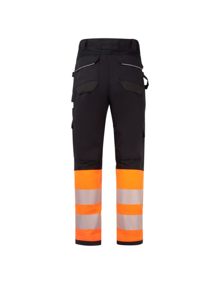 Spodnie trudnopalne ostrzegawcze Portwest FR452 Modaflame Work PW3 z kaburami | ToSafe