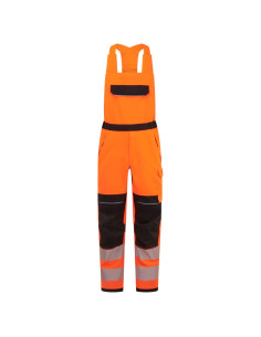 Ogrodniczki trudnopalne Portwest FR453 Modaflame Work PW3 Pomarańczowy/Czarny