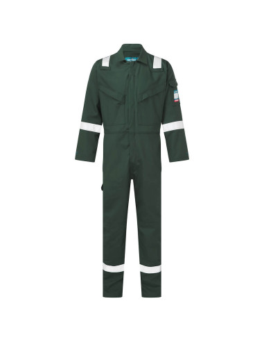 Kombinezon trudnopalny Portwest FR50 Bizflame Work 350g Zielony