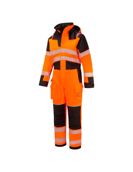 Zimowy kombinezon trudnopalny Portwest FR516 Modaflame Rain+ Hi-Vis PW3 | ToSafe