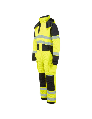 Zimowy kombinezon trudnopalny Portwest FR516 Modaflame Rain+ Hi-Vis PW3 | ToSafe