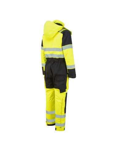 Zimowy kombinezon trudnopalny Portwest FR516 Modaflame Rain+ Hi-Vis PW3 | ToSafe