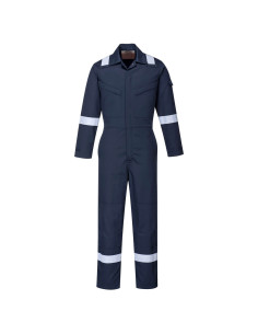 Damski kombinezon trudnopalny Portwest FR51 Bizflame Plus Granatowy