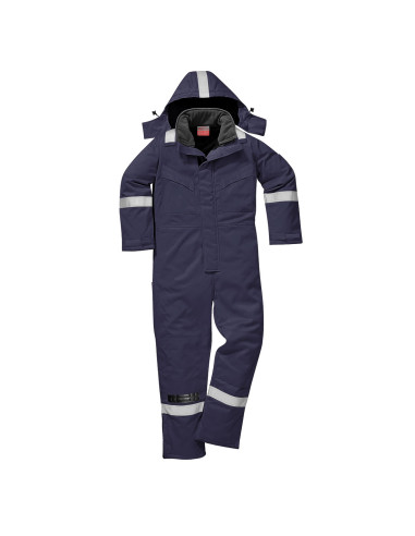 Ocieplany kombinezon trudnopalny Portwest FR53 Bizflame Work | ToSafe