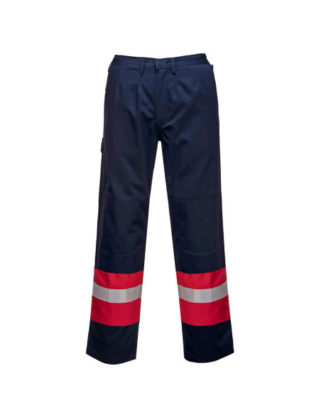 Spodnie trudnopalne Portwest FR56 Bizflame Plus Granatowy