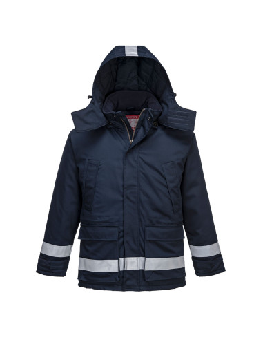 Zimowa kurtka trudnopalna Portwest FR59 Bizflame Work | ToSafe
