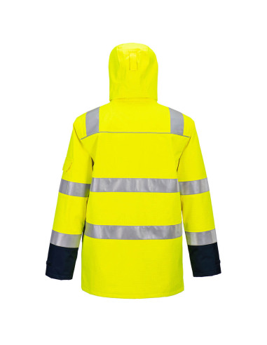 Kurtka trudnopalna ostrzegawcza Portwest FR605 Bizflame Rain Light Arc | ToSafe