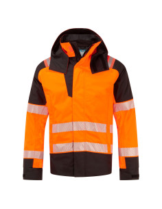 Kurtka trudnopalna Portwest FR606 Modaflame Rain PW3 Pomarańczowy/Czarny