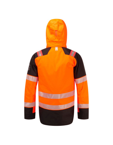 Zimowa kurtka trudnopalna ostrzegawcza Portwest FR606 Modaflame Rain PW3 | ToSafe