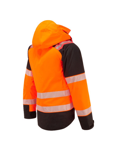 Zimowa kurtka trudnopalna ostrzegawcza Portwest FR606 Modaflame Rain PW3 | ToSafe