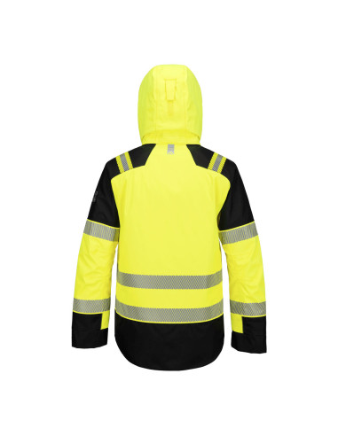 Zimowa kurtka trudnopalna ostrzegawcza Portwest FR606 Modaflame Rain PW3 | ToSafe