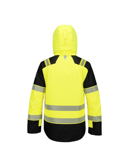 Zimowa kurtka trudnopalna ostrzegawcza Portwest FR606 Modaflame Rain PW3 | ToSafe