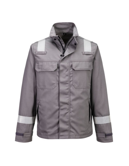 Bluza trudnopalna Portwest FR609 Bizflame Work Szary