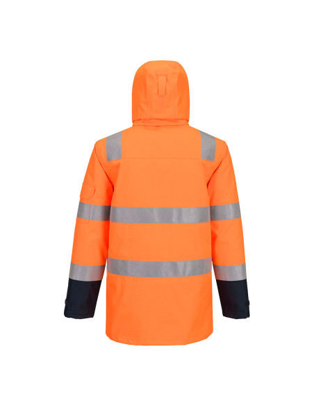 Zimowa kurtka trudnopalna ostrzegawcza Portwest FR617 Bizflame Rain Multi-Norm | ToSafe