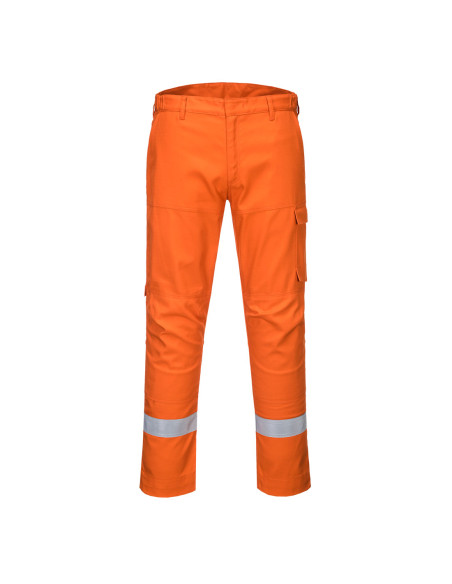 Spodnie trudnopalne Portwest FR66 Bizflame Industry Pomarańczowy