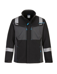 Kurtka trudnopalna softshell Portwest FR704 WX3 Modaflame Czarny