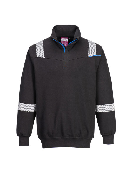 Bluza trudnopalna Portwest FR710 WX3 Modaflame Czarny