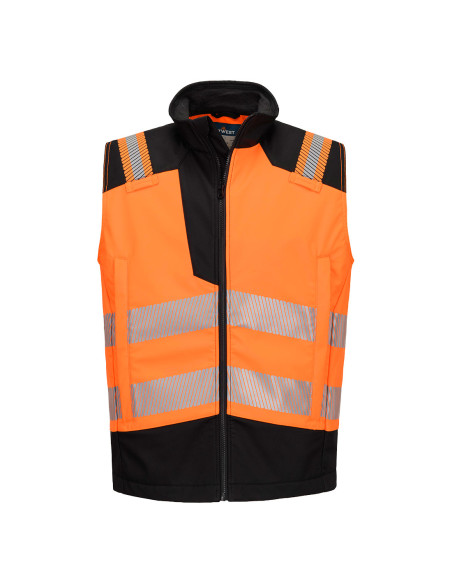 Kamizelka trudnopalna Portwest PW3 Modaflame Softshell FR719 Pomarańczowy/Czarny