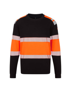 Bluza trudnopalna Portwest PW3 Modaflame FR737 klasa 1 ostrzegawcza Pomarańczowy/Czarny
