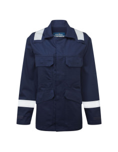 Bluza trudnopalna damska Portwest Bizflame Work FR740 Granatowy