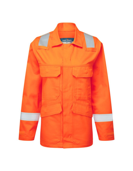 Bluza trudnopalna damska Portwest Bizflame Work FR740 Pomarańczowy