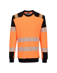 Bluza trudnopalna ostrzegawcza antystatyczna PW3 Modaflame Portwest FR755 Pomarańczowy/Czarny