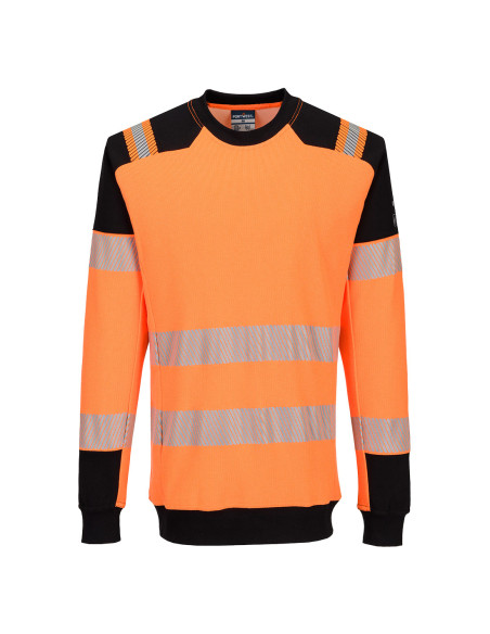 Bluza trudnopalna ostrzegawcza antystatyczna PW3 Modaflame Portwest FR755 Pomarańczowy/Czarny