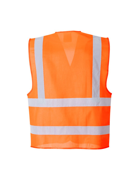 Kamizelka ostrzegawcza trudnopalna Portwest FR75 Bizflame Rain HV EN ISO 20471 Klasa 2 | ToSafe