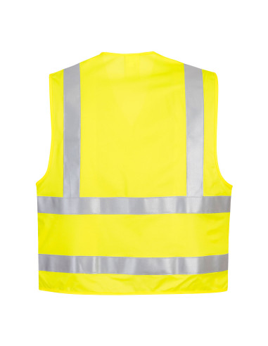 Kamizelka ostrzegawcza trudnopalna Portwest FR75 Bizflame Rain HV EN ISO 20471 Klasa 2 | ToSafe