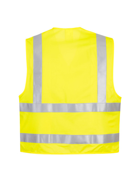 Kamizelka ostrzegawcza trudnopalna Portwest FR75 Bizflame Rain HV EN ISO 20471 Klasa 2 | ToSafe