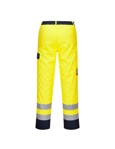 Spodnie trudnopalne ostrzegawcze Portwest FR92 Bizflame Work antystatyczne | ToSafe
