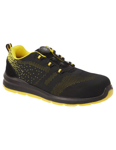Buty robocze Portwest FT08 Compositelite S1P Czarny/Żółty