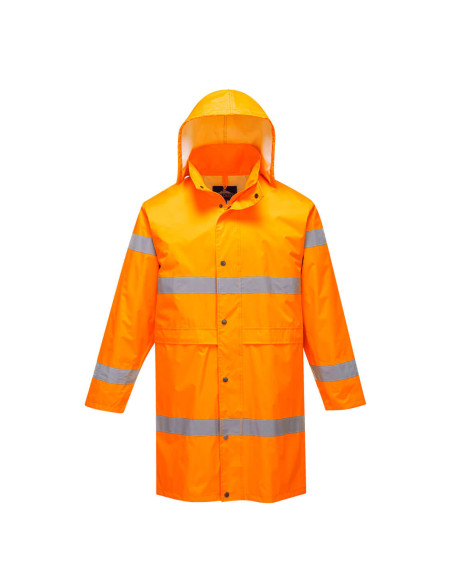 H442 Płaszcz przeciwdeszczowy ostrzegawczy Portwest EN ISO 20471 100 cm | ToSafe