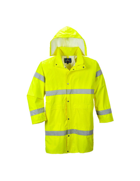 H442 Płaszcz przeciwdeszczowy ostrzegawczy Portwest EN ISO 20471 100 cm | ToSafe