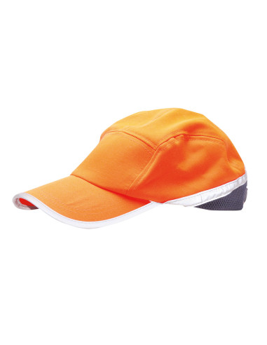 Portwest HB10 czapka baseballowa odblaskowa Pomarańczowy/Granatowy