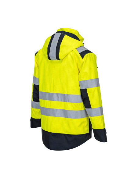 Kurtka ochronna trudnopalna Portwest MV70 Modaflame Rain+ HV | ToSafe