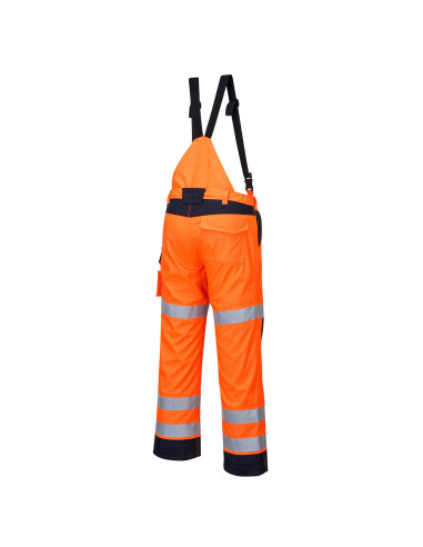 Ogrodniczki ochronne trudnopalne Portwest MV71 Modaflame Rain+ HV | ToSafe