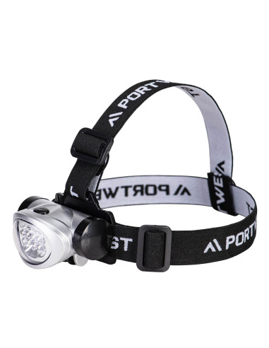 Latarka czołowa LED Portwest PA50 40 lumenów Srebrny