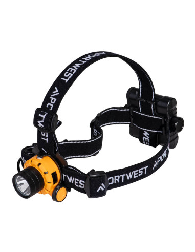 Latarka czołowa LED Portwest PA64 Ultra Power 500 lumenów Żółty/Czarny