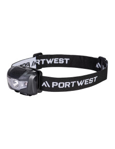 Latarka czołowa LED USB Portwest PA71 100 lumenów Czarny