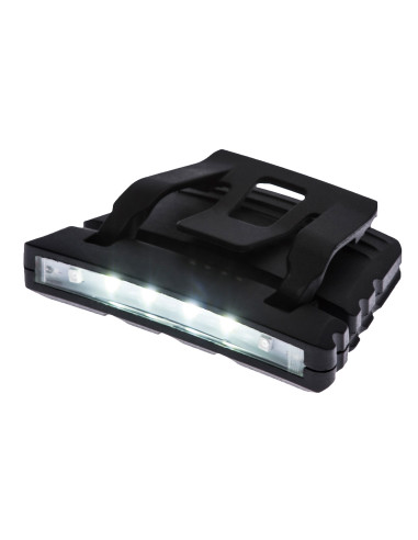 Lampka LED do czapki lub hełmu Portwest PA72 100 lumenów Czarny
