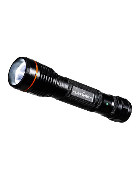 Latarka LED USB Portwest PA75 600 lumenów power bank Czarny